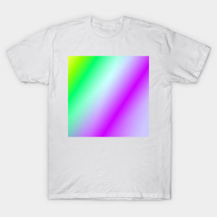 blue green pink texture art T-Shirt